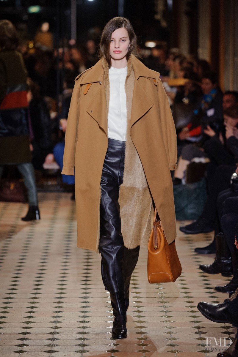 Amanda Murphy featured in  the Hermès fashion show for Autumn/Winter 2013