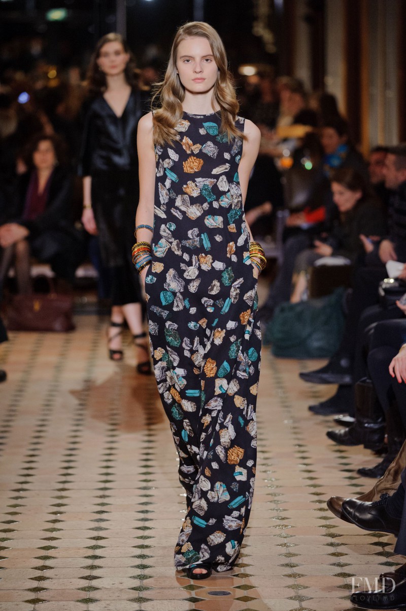 Tilda Lindstam featured in  the Hermès fashion show for Autumn/Winter 2013