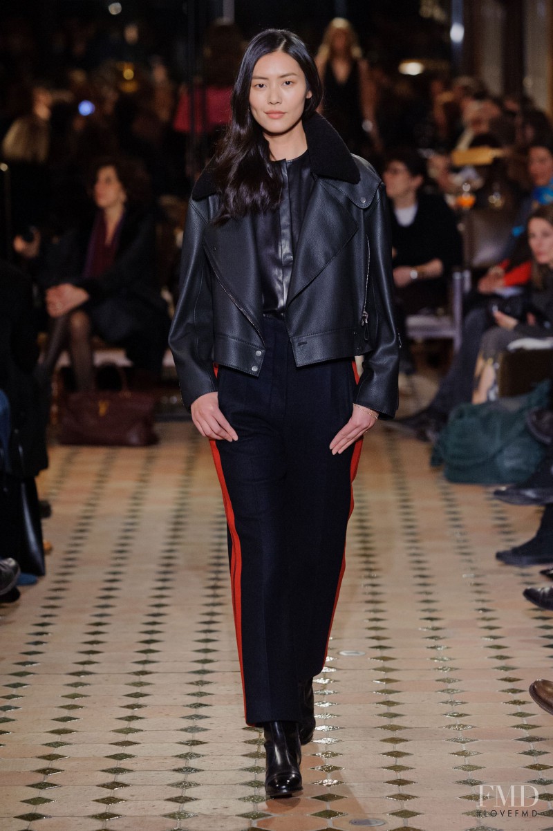 Liu Wen featured in  the Hermès fashion show for Autumn/Winter 2013