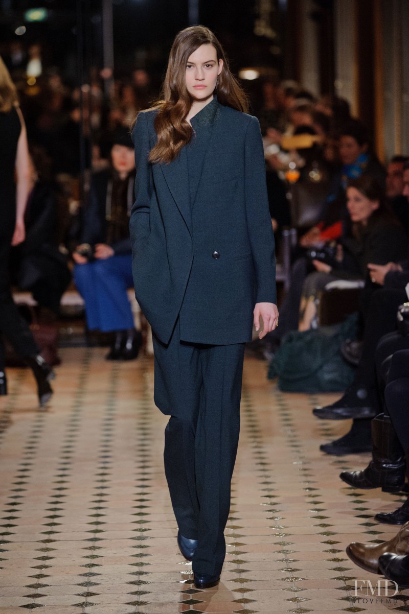 Maria Bradley featured in  the Hermès fashion show for Autumn/Winter 2013