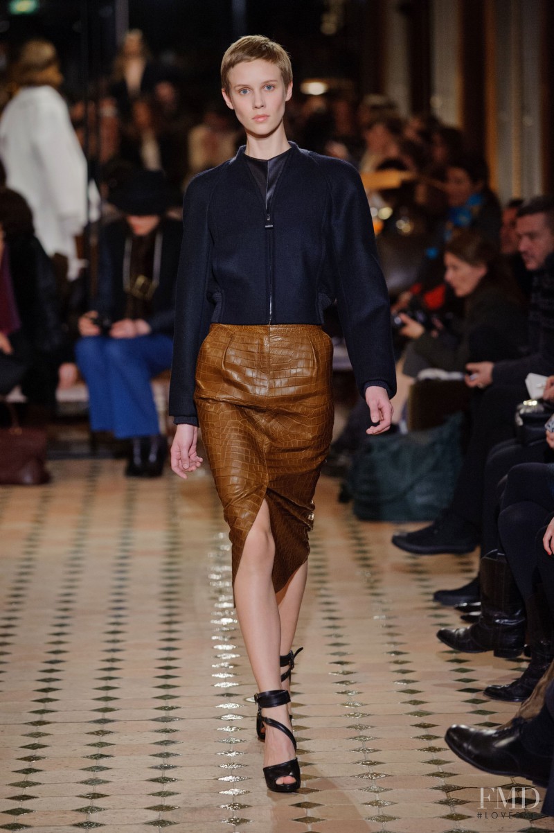 Marike Le Roux featured in  the Hermès fashion show for Autumn/Winter 2013