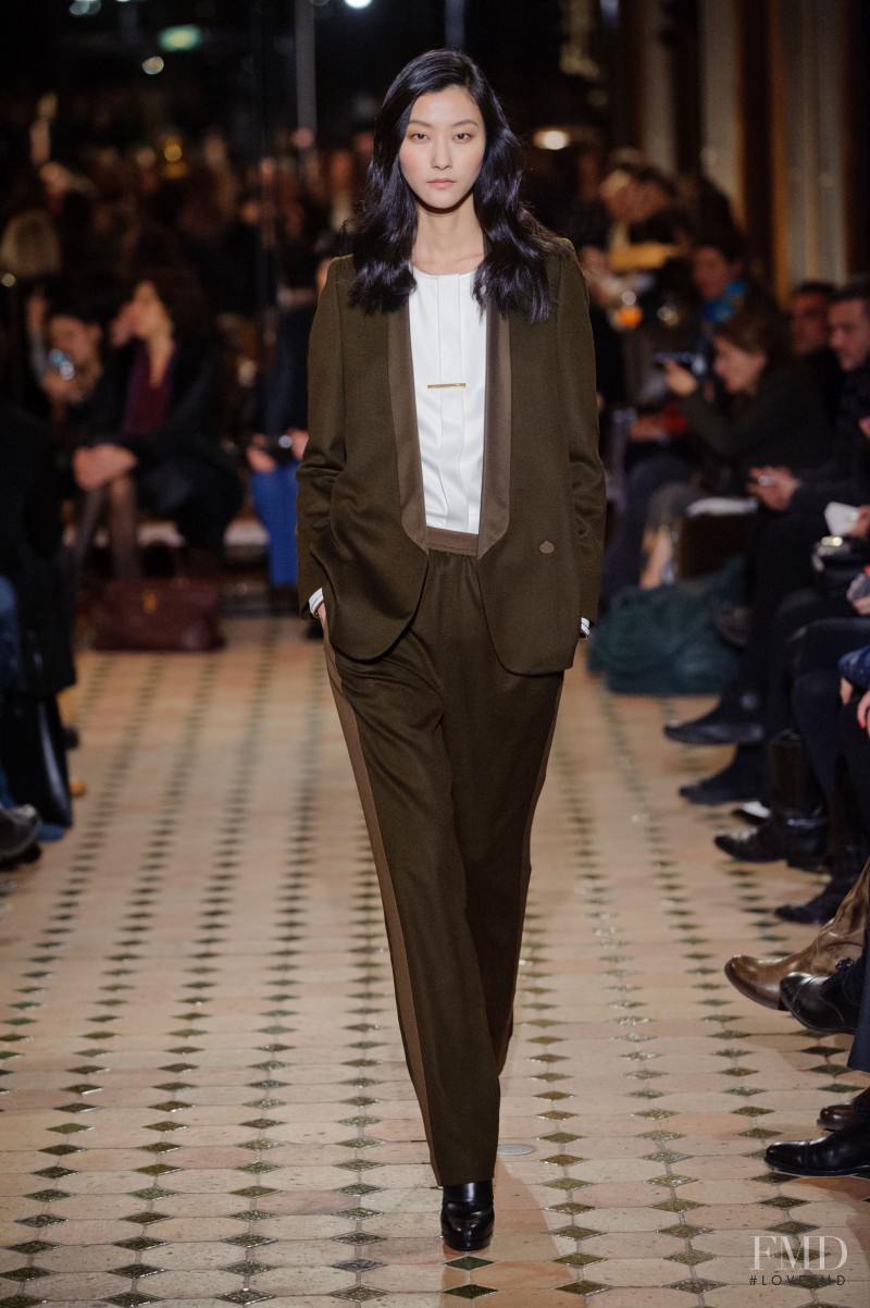 Ji Hye Park featured in  the Hermès fashion show for Autumn/Winter 2013