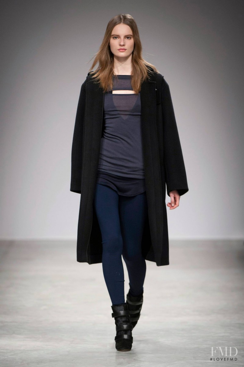 Tilda Lindstam featured in  the Isabel Marant fashion show for Autumn/Winter 2013