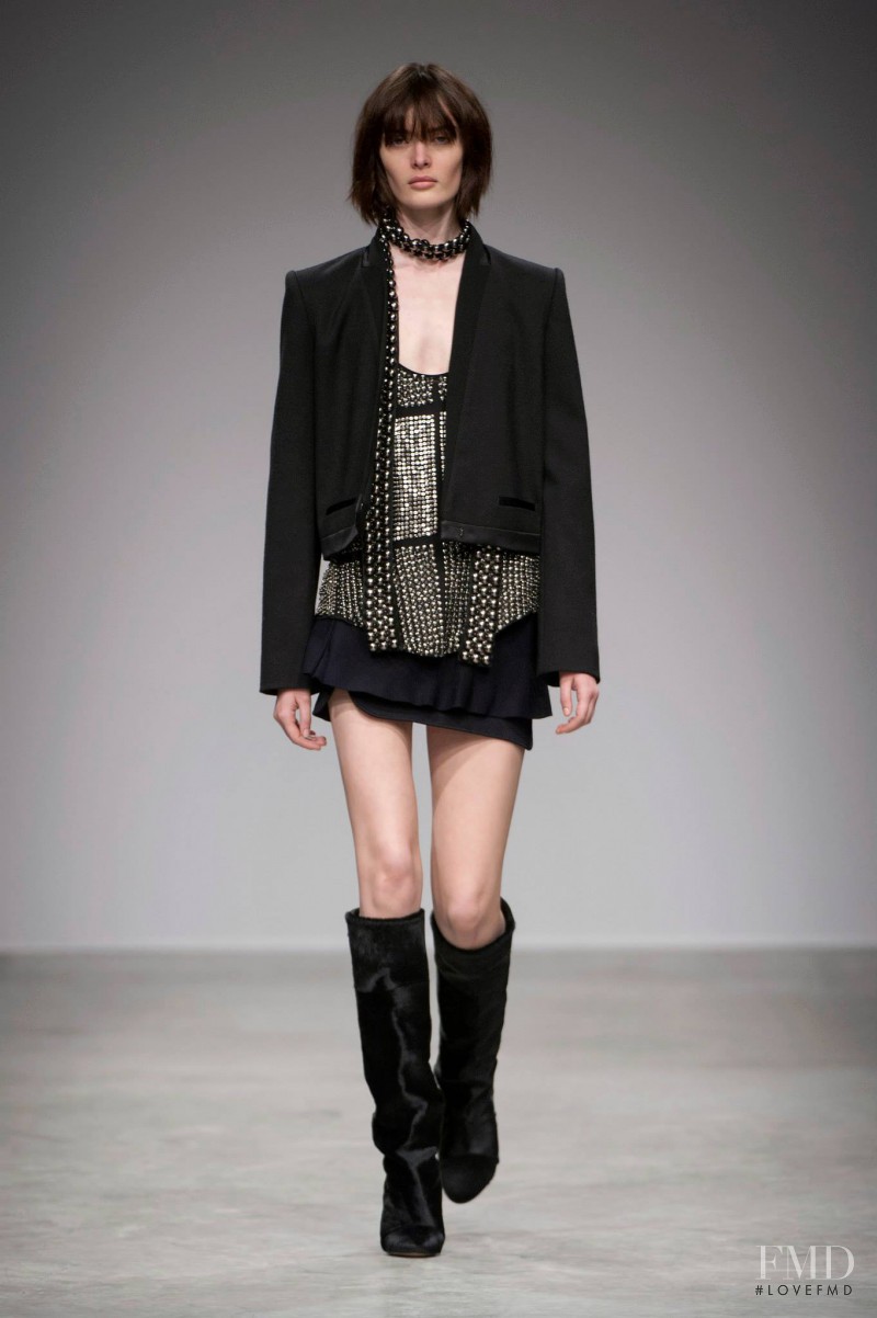 Sam Rollinson featured in  the Isabel Marant fashion show for Autumn/Winter 2013