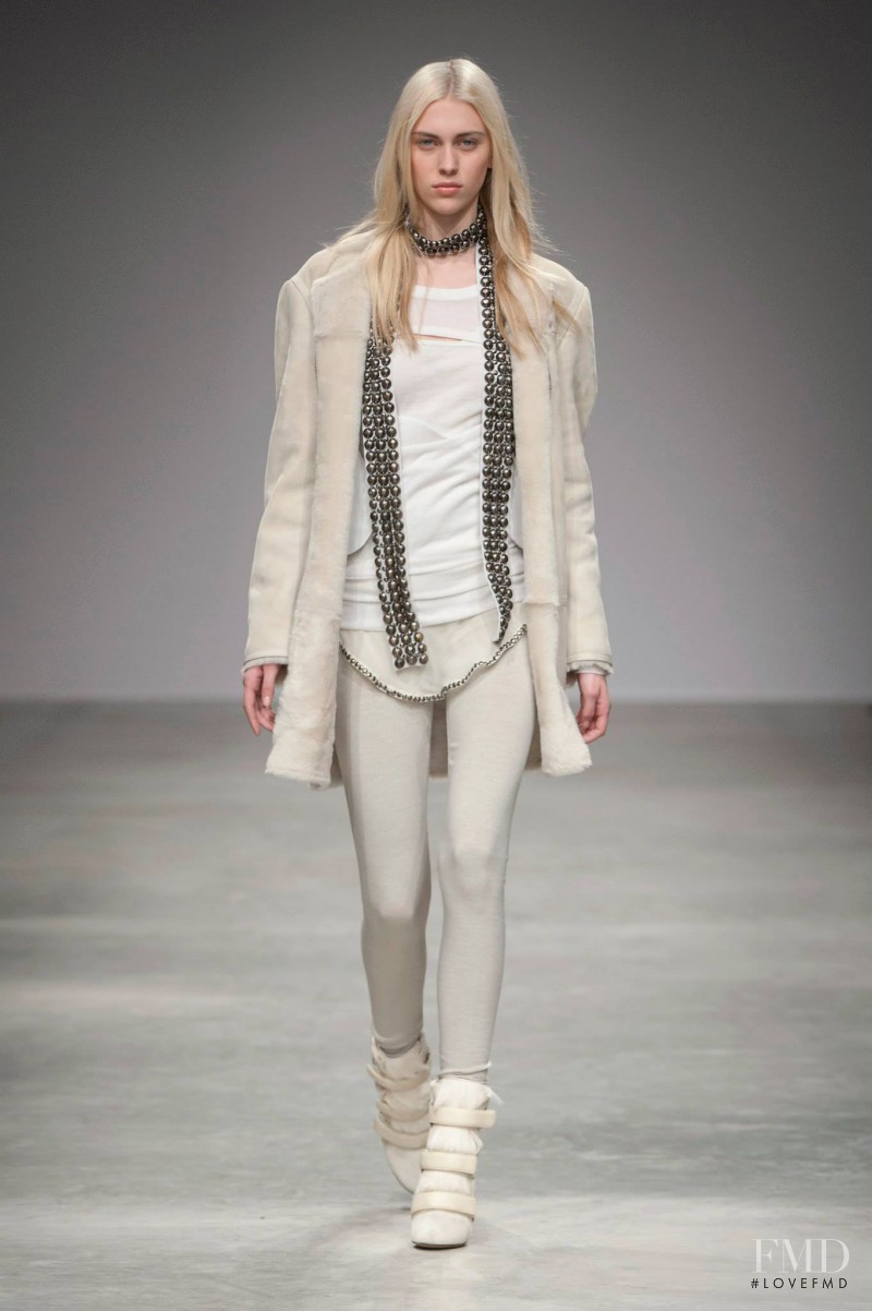 Juliana Schurig featured in  the Isabel Marant fashion show for Autumn/Winter 2013