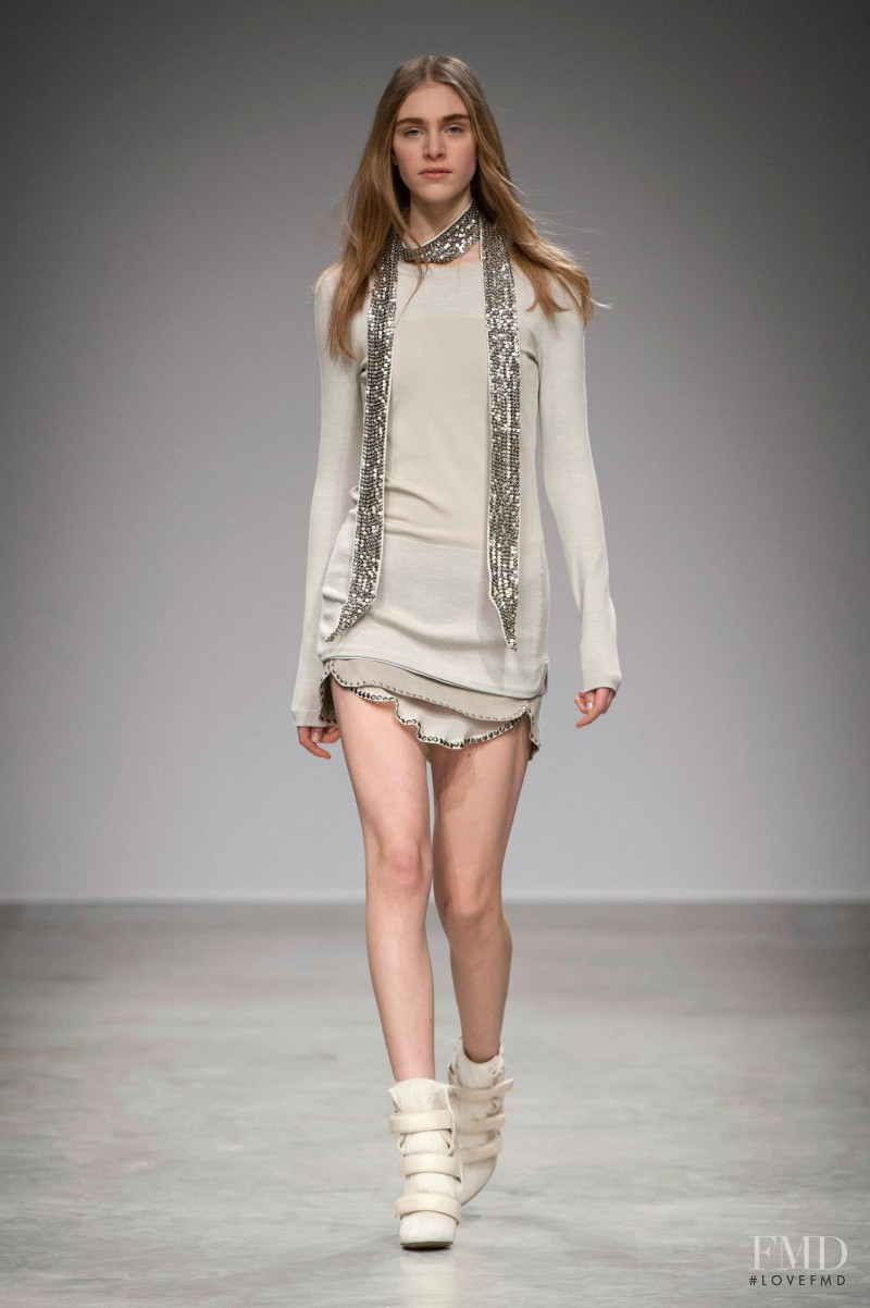 Hedvig Palm featured in  the Isabel Marant fashion show for Autumn/Winter 2013