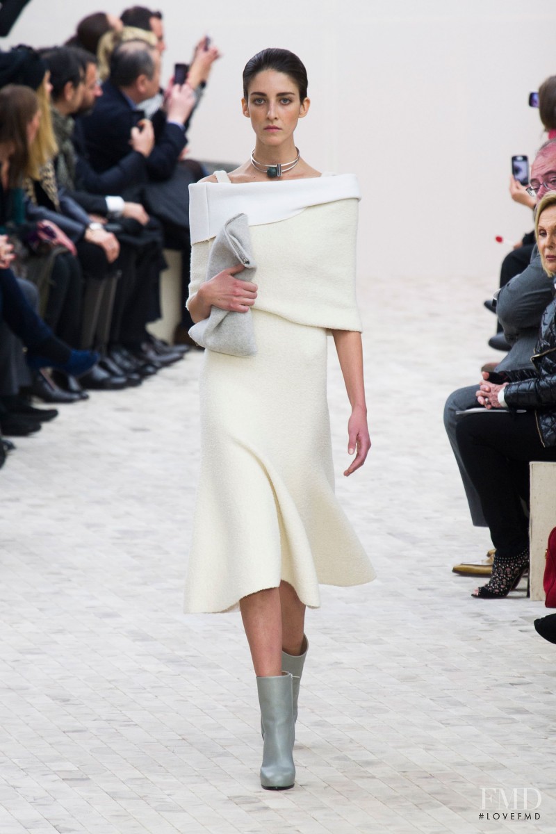 Cristina Herrmann featured in  the Celine fashion show for Autumn/Winter 2013