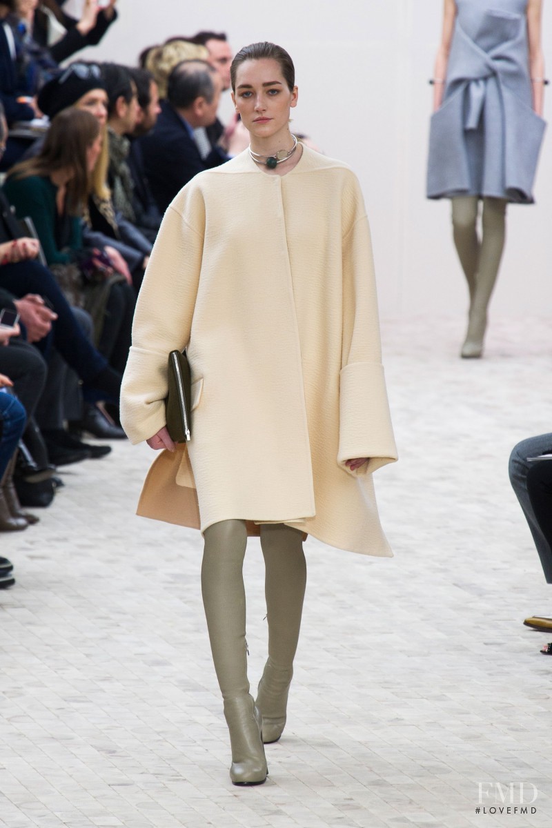 Joséphine Le Tutour featured in  the Celine fashion show for Autumn/Winter 2013