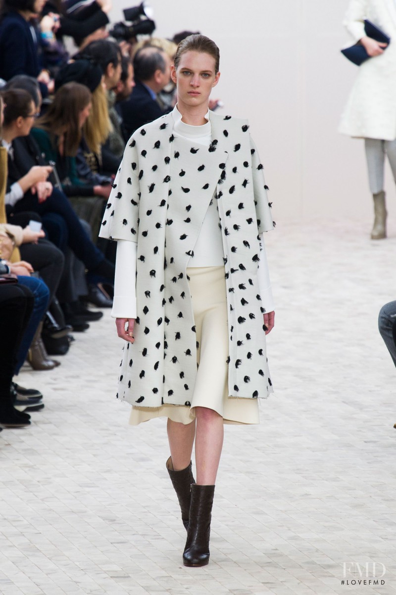 Ashleigh Good featured in  the Celine fashion show for Autumn/Winter 2013