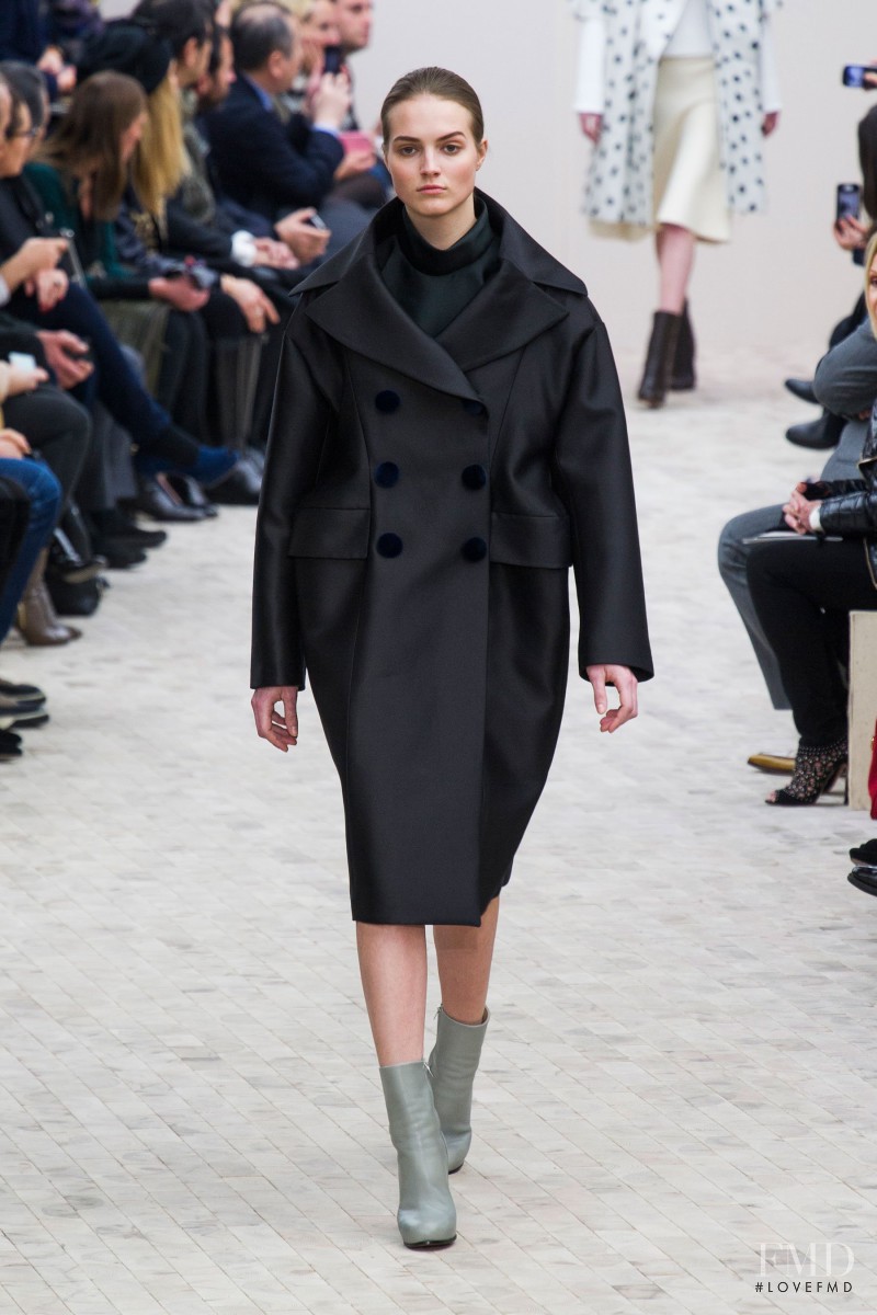 Agne Konciute featured in  the Celine fashion show for Autumn/Winter 2013