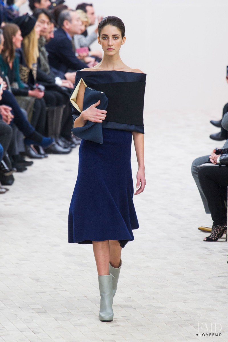 Cristina Herrmann featured in  the Celine fashion show for Autumn/Winter 2013