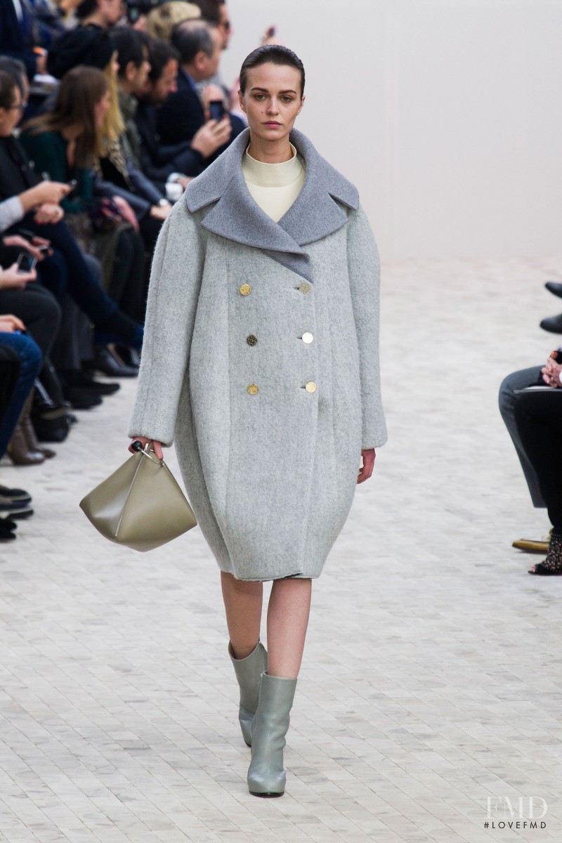 Marta Dyks featured in  the Celine fashion show for Autumn/Winter 2013