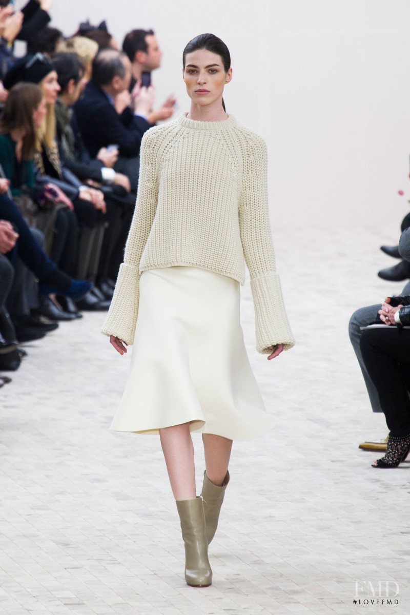 Lauren English featured in  the Celine fashion show for Autumn/Winter 2013
