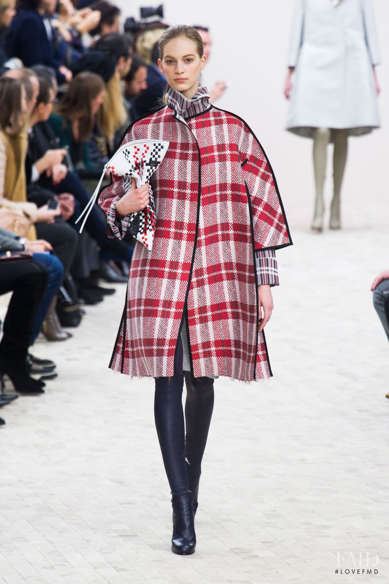 Vanessa Axente featured in  the Celine fashion show for Autumn/Winter 2013