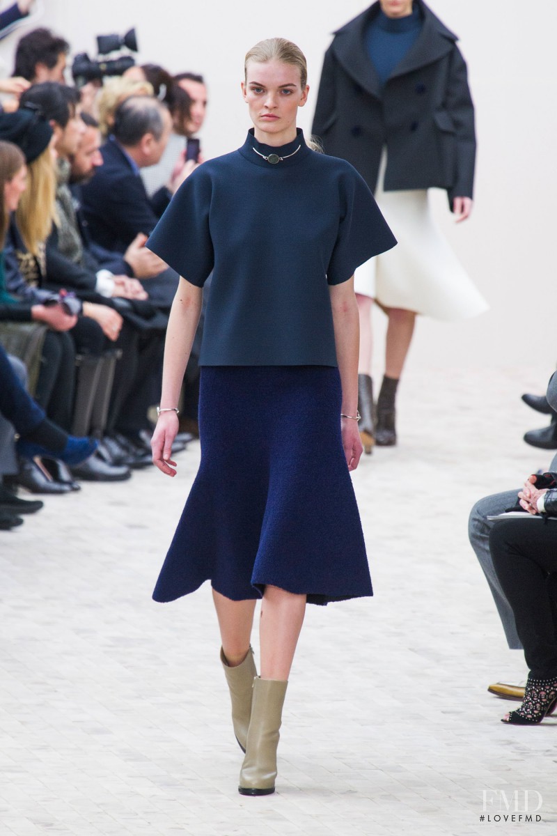 Juliane Grüner featured in  the Celine fashion show for Autumn/Winter 2013