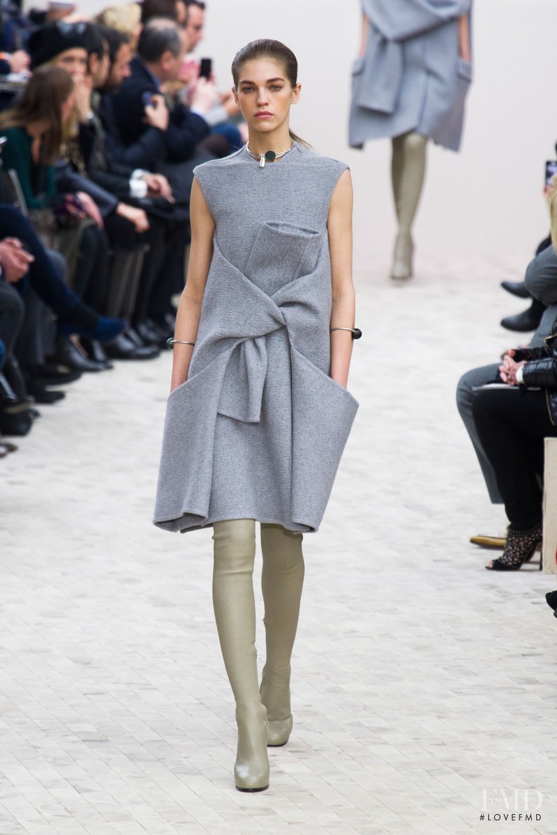 Samantha Gradoville featured in  the Celine fashion show for Autumn/Winter 2013