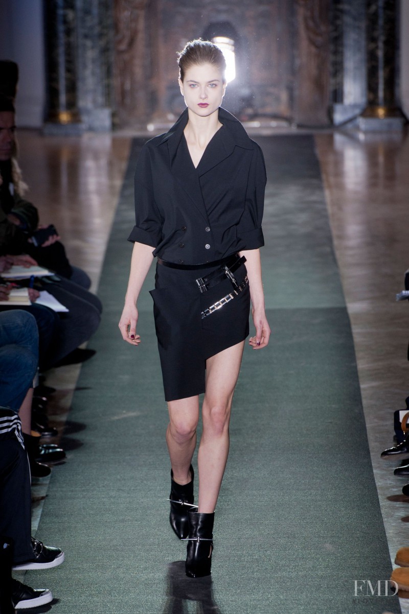 Bo Don featured in  the Anthony Vaccarello fashion show for Autumn/Winter 2013