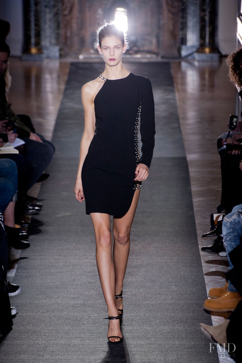 Kendra Spears featured in  the Anthony Vaccarello fashion show for Autumn/Winter 2013