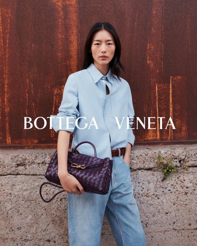 Liu Wen featured in  the Bottega Veneta advertisement for Autumn/Winter 2023