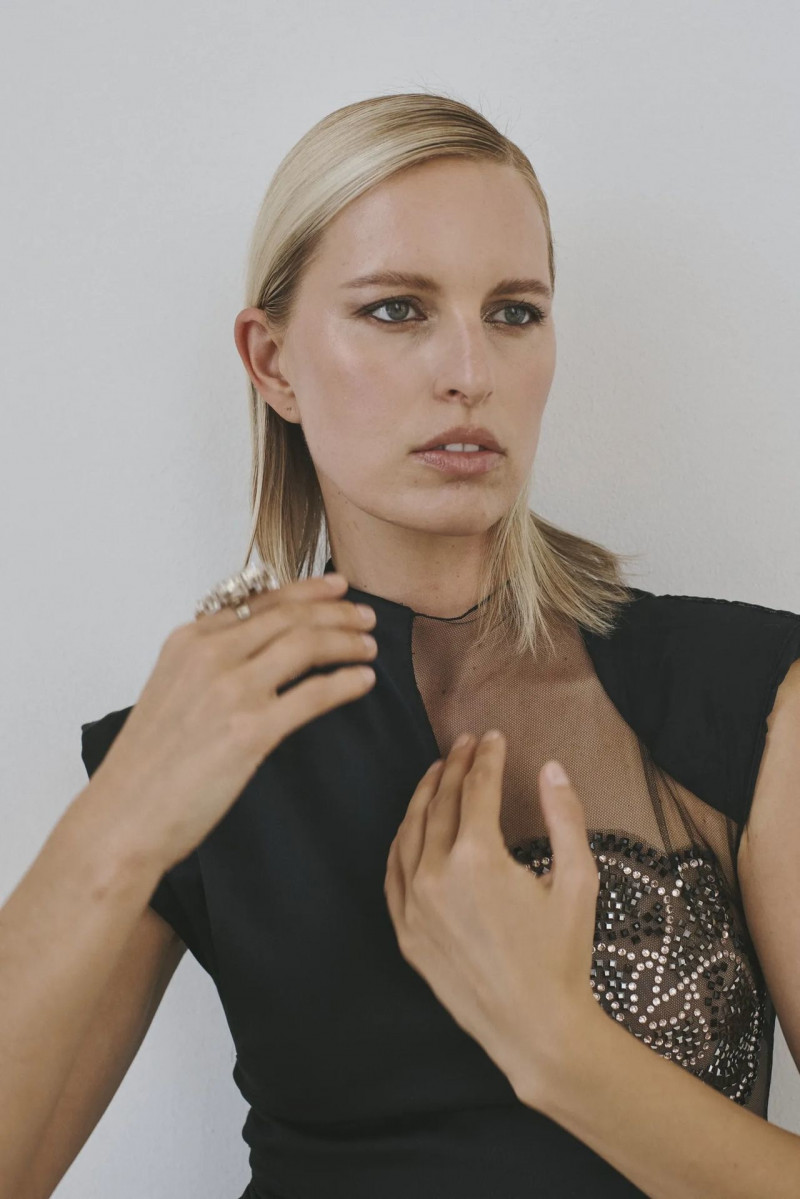 Karolina Kurkova featured in  the Genny advertisement for Autumn/Winter 2023