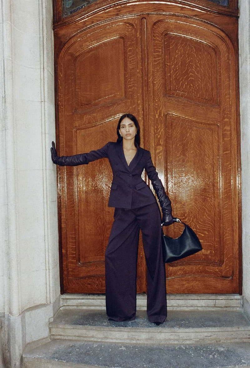 Beatriz Machado featured in  the Altuzarra advertisement for Autumn/Winter 2023