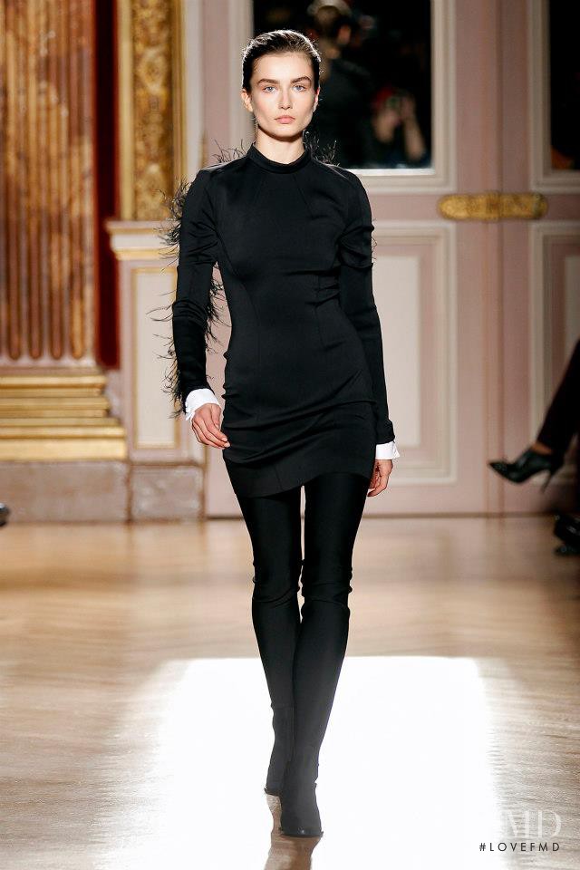 Andreea Diaconu featured in  the Barbara Bui fashion show for Autumn/Winter 2013