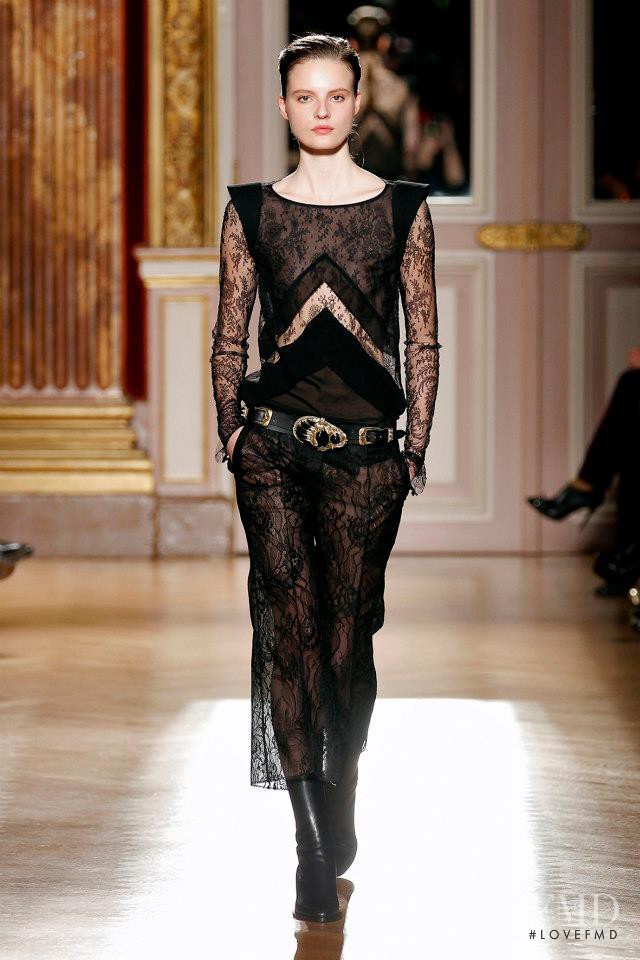 Tilda Lindstam featured in  the Barbara Bui fashion show for Autumn/Winter 2013