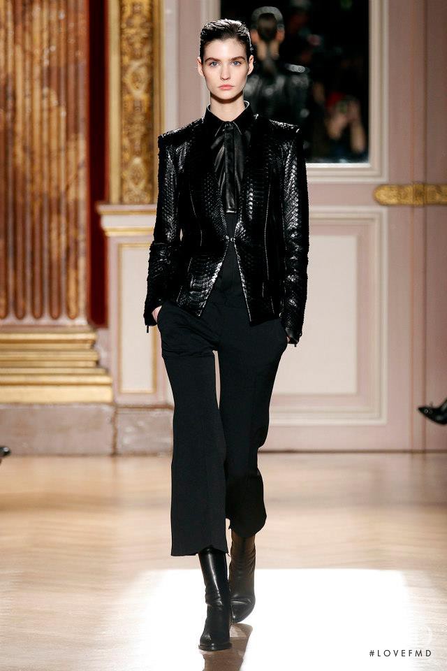 Manon Leloup featured in  the Barbara Bui fashion show for Autumn/Winter 2013