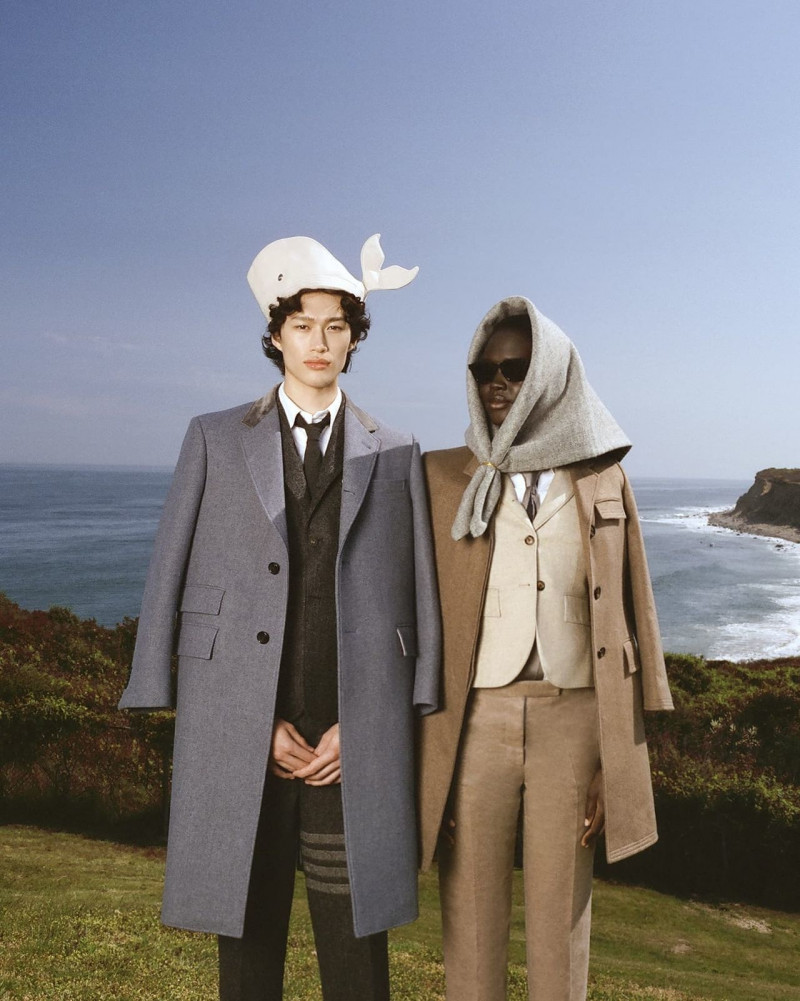 Thom Browne advertisement for Autumn/Winter 2023