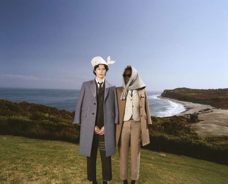 Thom Browne advertisement for Autumn/Winter 2023