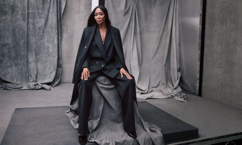 Naomi Campbell featured in  the Boss by Hugo Boss advertisement for Autumn/Winter 2023