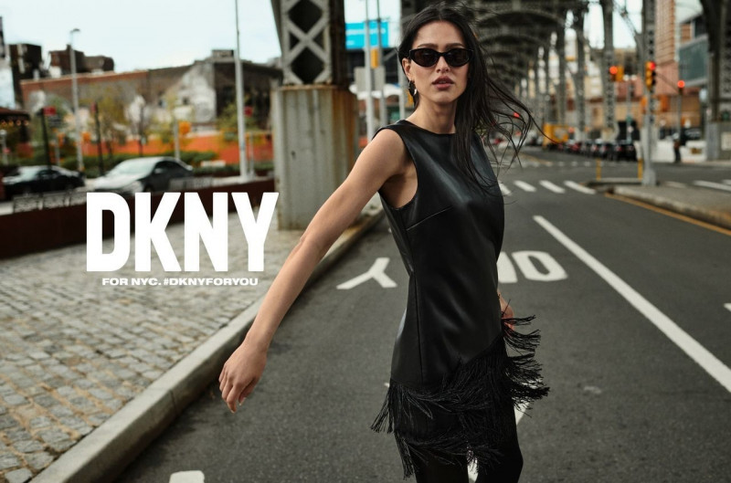 DKNY advertisement for Autumn/Winter 2023