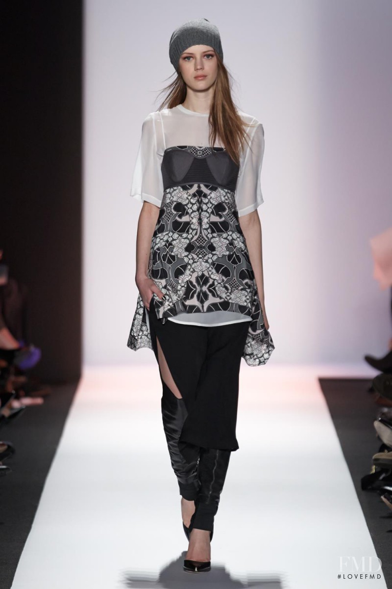 Esther Heesch featured in  the BCBG By Max Azria fashion show for Autumn/Winter 2013