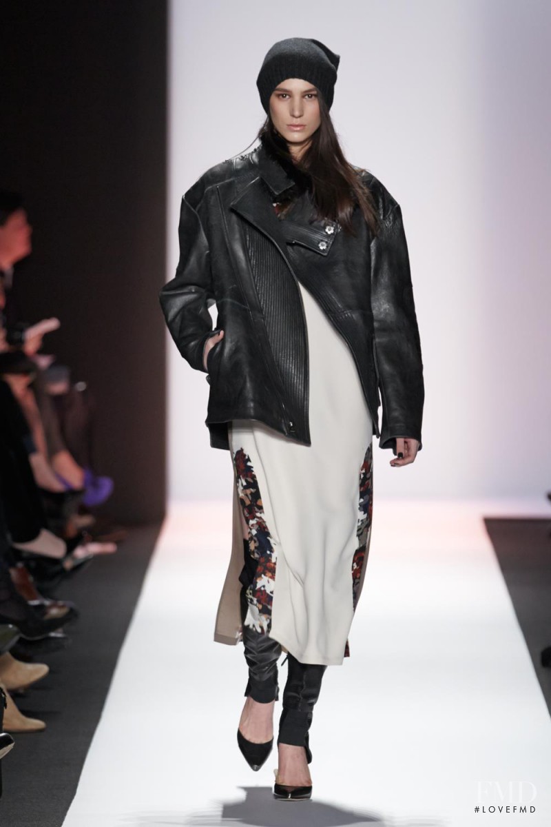 Mijo Mihaljcic featured in  the BCBG By Max Azria fashion show for Autumn/Winter 2013