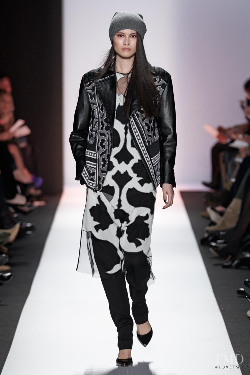 Sui He featured in  the BCBG By Max Azria fashion show for Autumn/Winter 2013