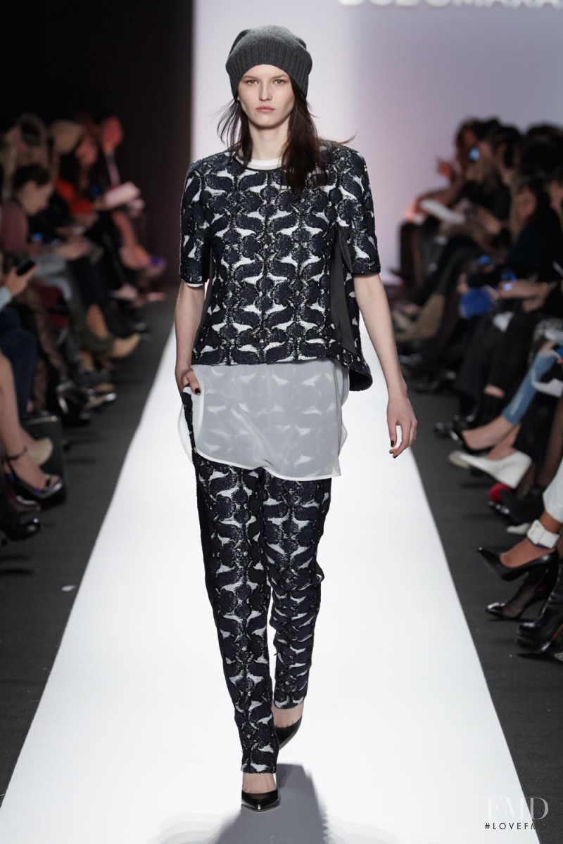 Katlin Aas featured in  the BCBG By Max Azria fashion show for Autumn/Winter 2013
