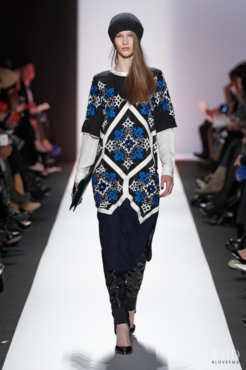 Elena Bartels featured in  the BCBG By Max Azria fashion show for Autumn/Winter 2013