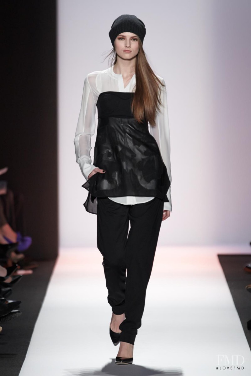 Agne Konciute featured in  the BCBG By Max Azria fashion show for Autumn/Winter 2013