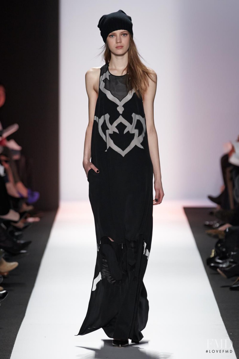 Esther Heesch featured in  the BCBG By Max Azria fashion show for Autumn/Winter 2013