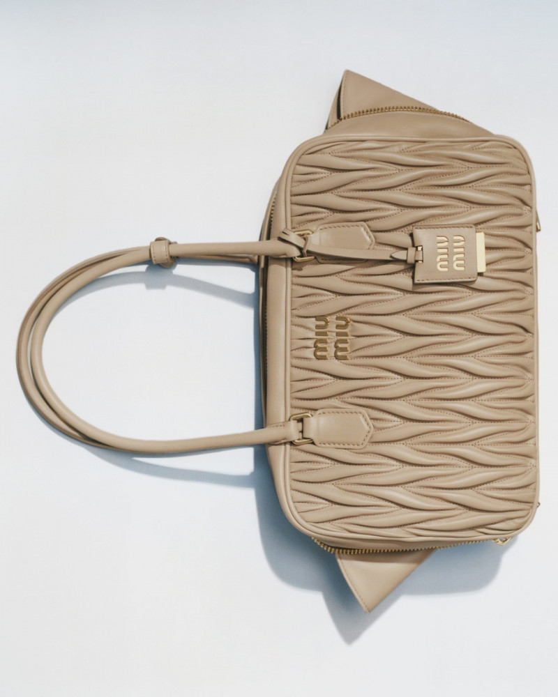 Miu Miu Matelasse advertisement for Spring 2023