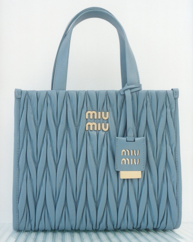 Miu Miu Matelasse advertisement for Spring 2023