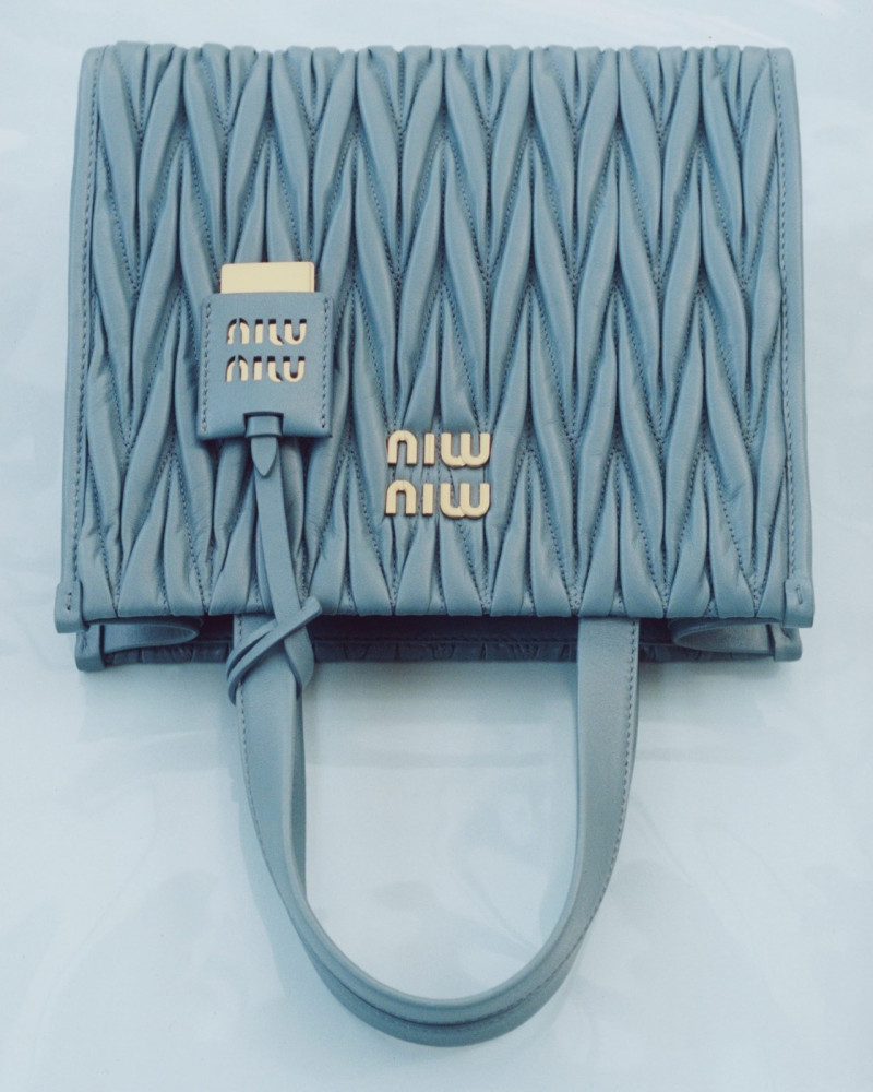 Miu Miu Matelasse advertisement for Spring 2023