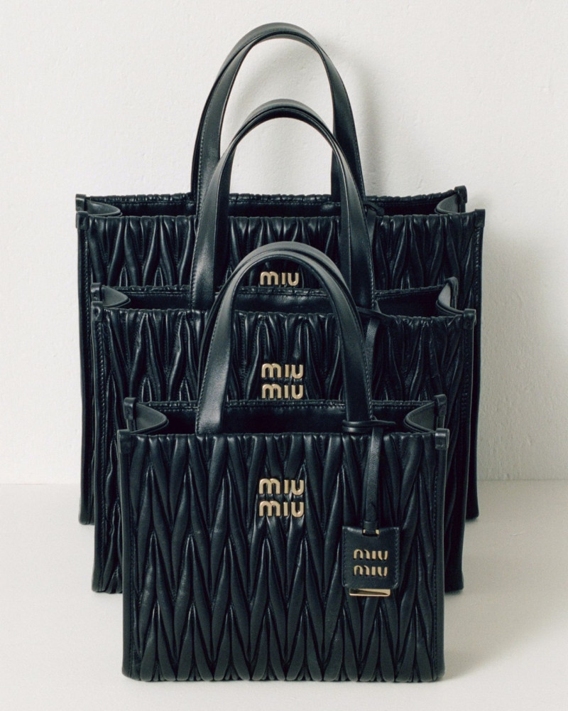 Miu Miu Matelasse advertisement for Spring 2023