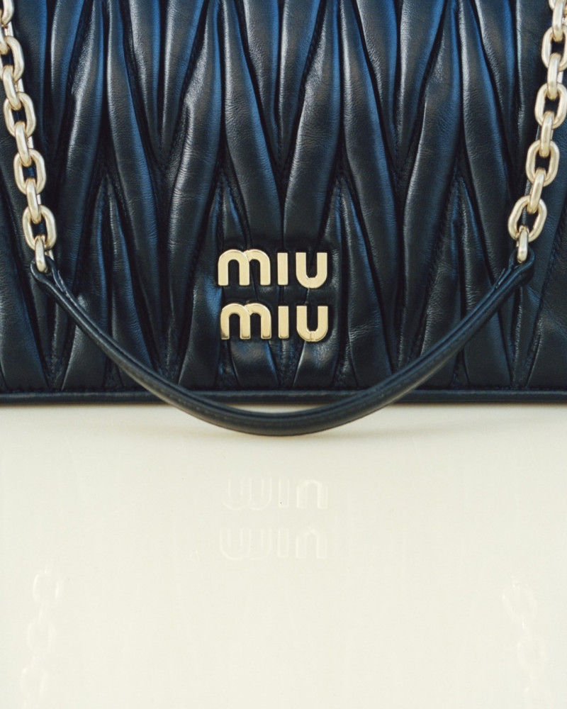 Miu Miu Matelasse advertisement for Spring 2023