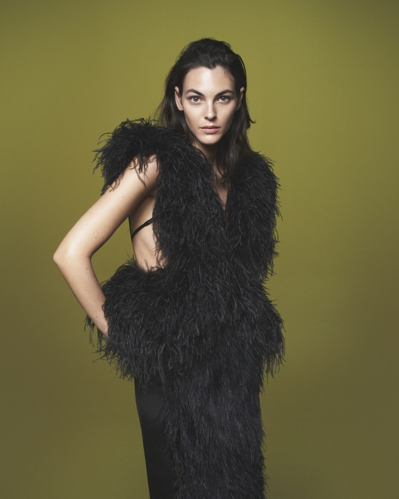 Vittoria Ceretti featured in  the Gucci advertisement for Autumn/Winter 2023