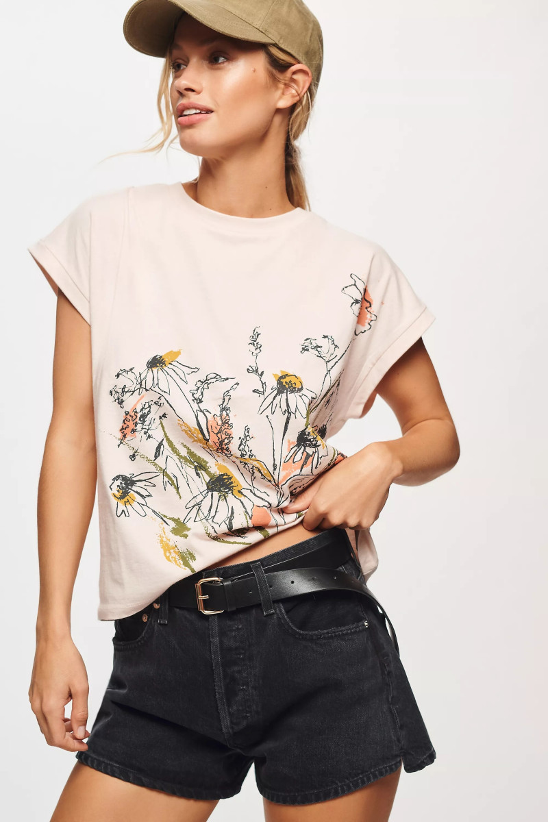 Maggie Rawlins featured in  the Anthropologie catalogue for Spring/Summer 2023