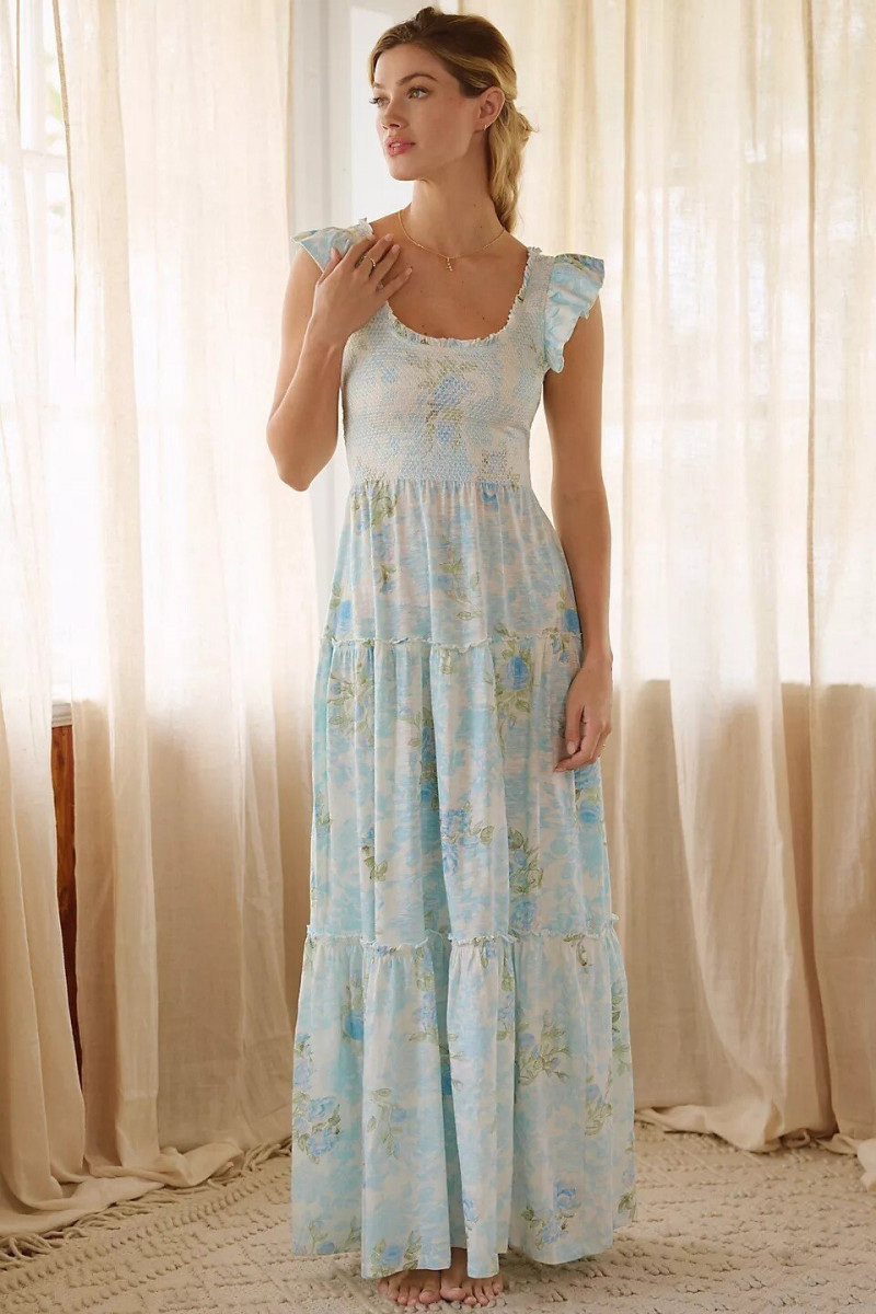 Maggie Rawlins featured in  the Anthropologie catalogue for Spring/Summer 2023