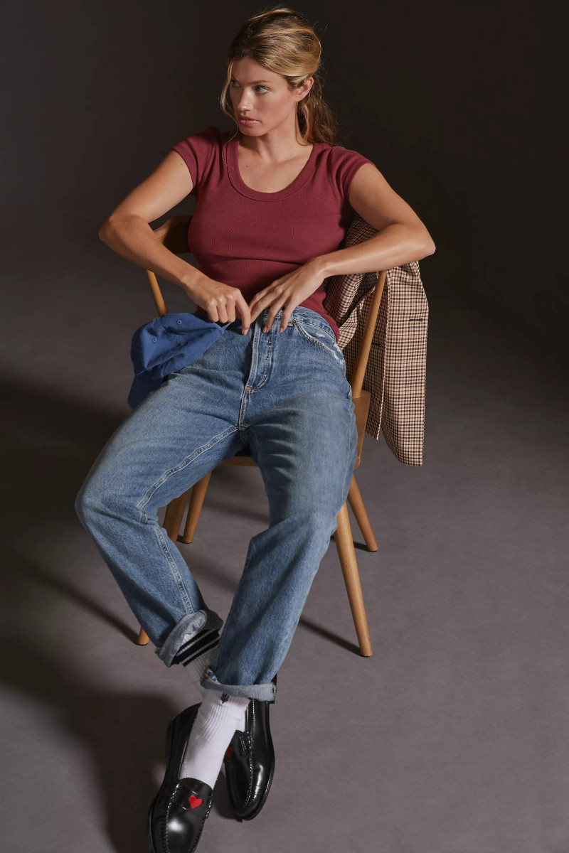 Maggie Rawlins featured in  the Anthropologie catalogue for Spring/Summer 2023