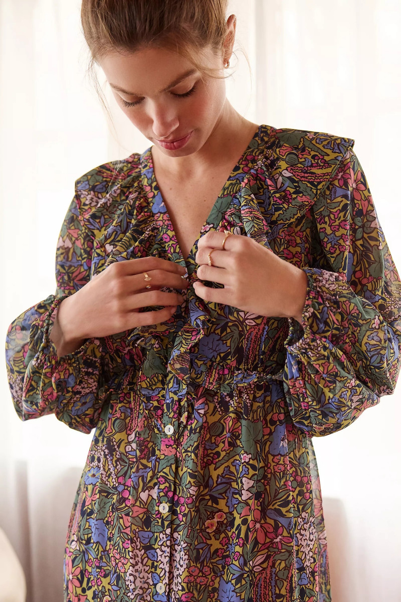 Maggie Rawlins featured in  the Anthropologie catalogue for Spring/Summer 2023