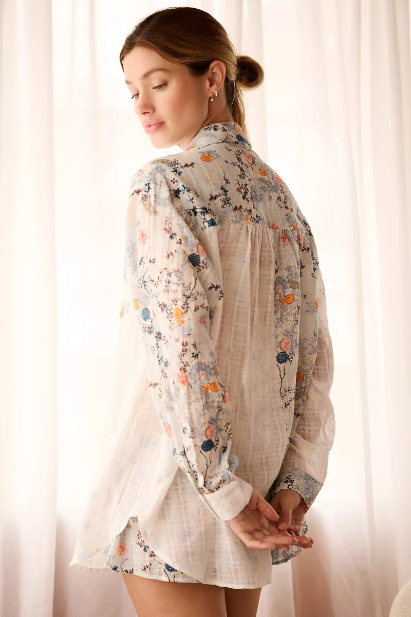 Maggie Rawlins featured in  the Anthropologie catalogue for Spring/Summer 2023
